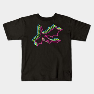 Dragon 80s Neon Kids T-Shirt